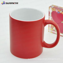sublimation color changing mug ceramic magic mug magic cup
